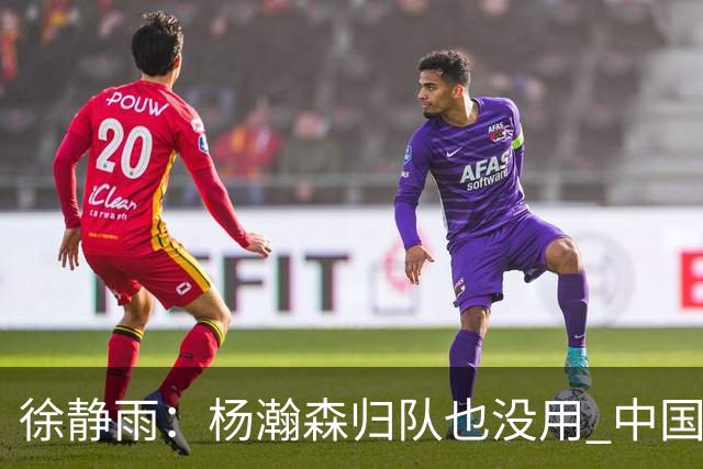徐静雨：杨瀚森归队也没用 中国男篮跟日本已完全不是一个等级
